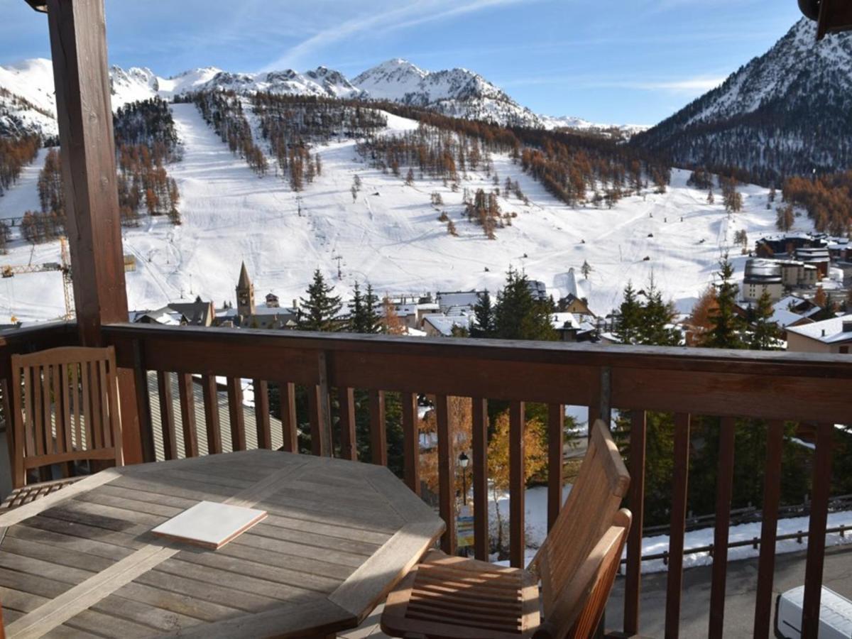 Duplex Renove 3 Chambres Avec Wi-Fi, Garage, Balcon Sud, Proche Pistes A Montgenevre - Fr-1-266-162 Bagian luar foto
