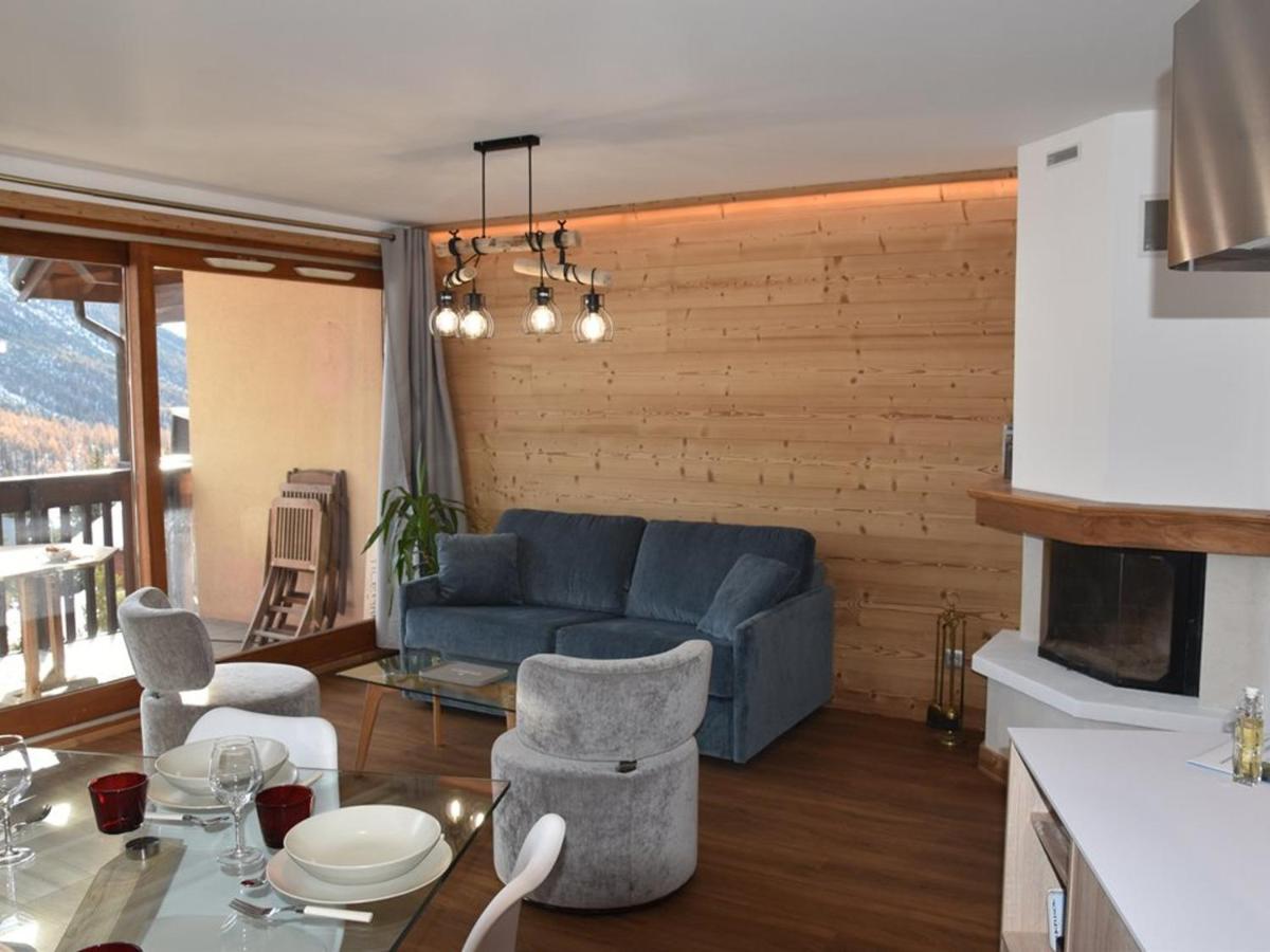 Duplex Renove 3 Chambres Avec Wi-Fi, Garage, Balcon Sud, Proche Pistes A Montgenevre - Fr-1-266-162 Bagian luar foto